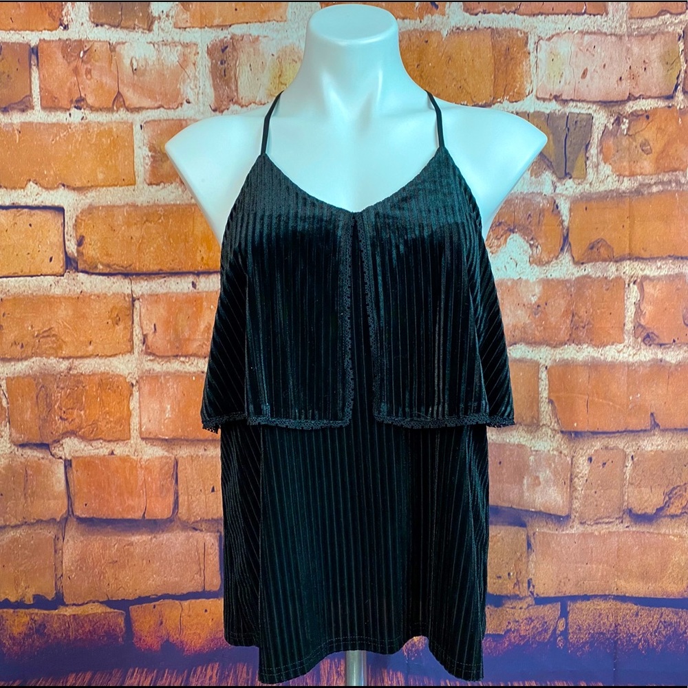 RO&DE black velvet top